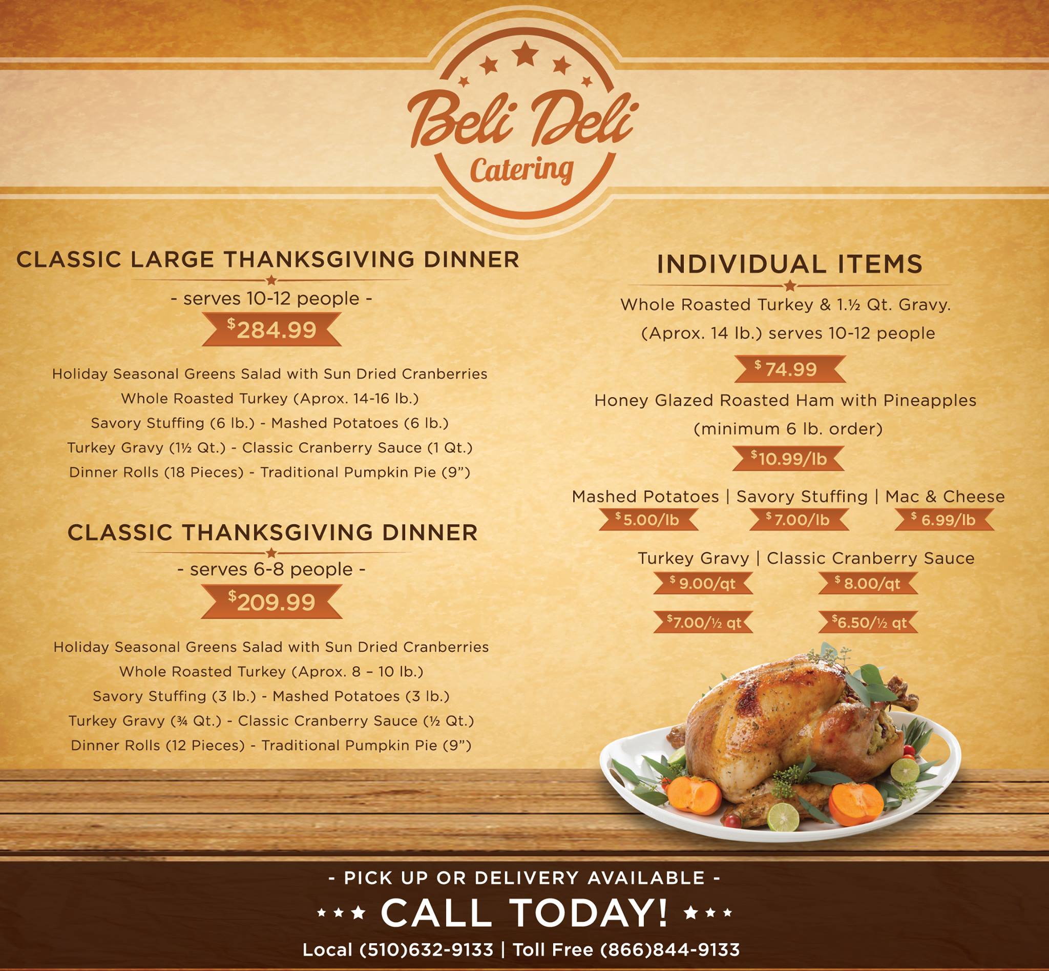 Beli-Deli Gourmet Catering 8105 Edgewater Dr #109, Oakland
