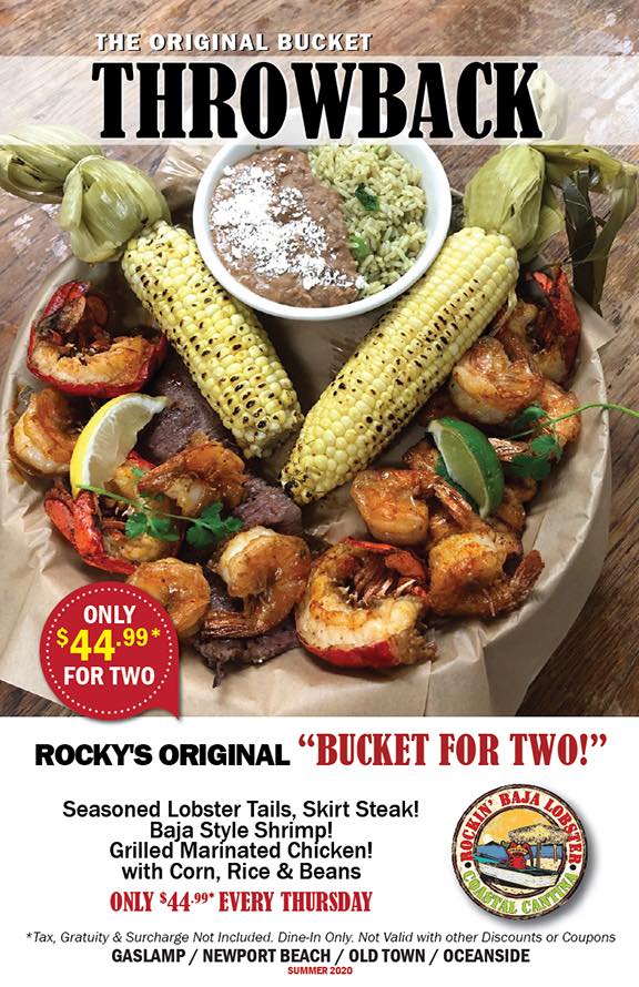 Rockin' Baja Lobster - Oceanside 258 Harbor Dr, Oceanside