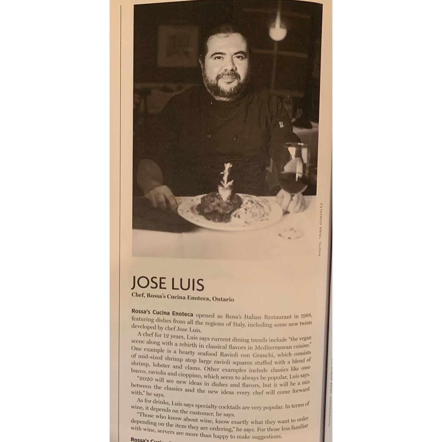 Rossa's Cucina Enoteca 425 N Vineyard Ave, Ontario
