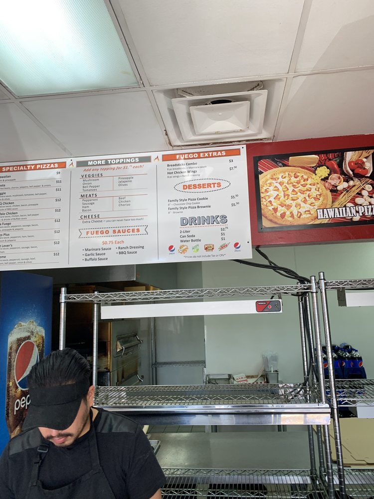 PIZZA FUEGO 805 S Mountain Ave, Ontario