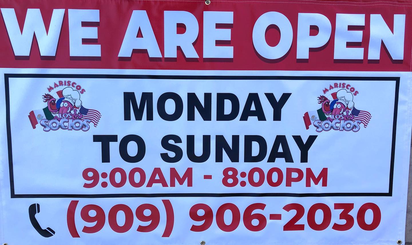 Mariscos los socios 404 S Vine Ave, Ontario