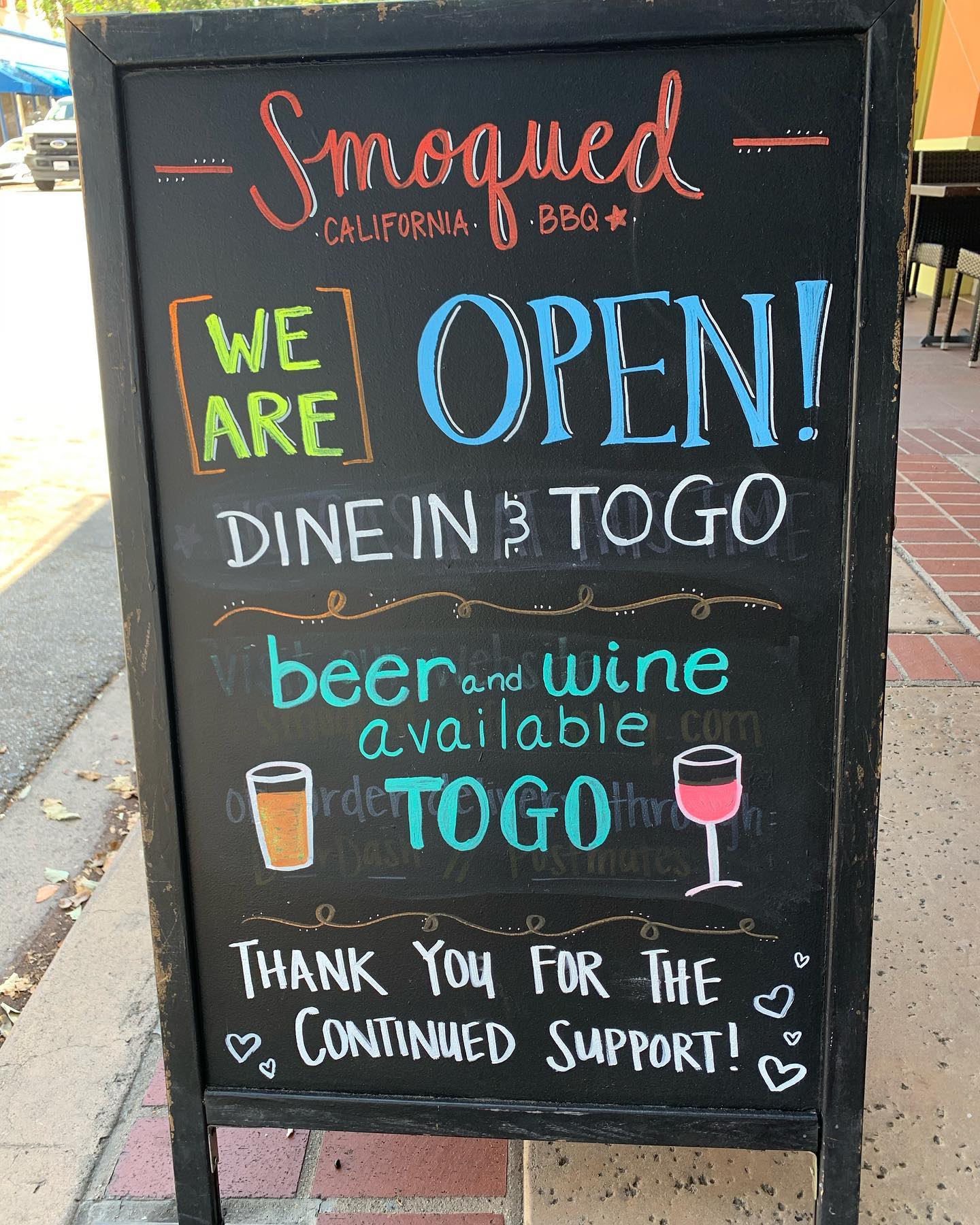 Smoqued California BBQ 128 N Glassell St, Orange