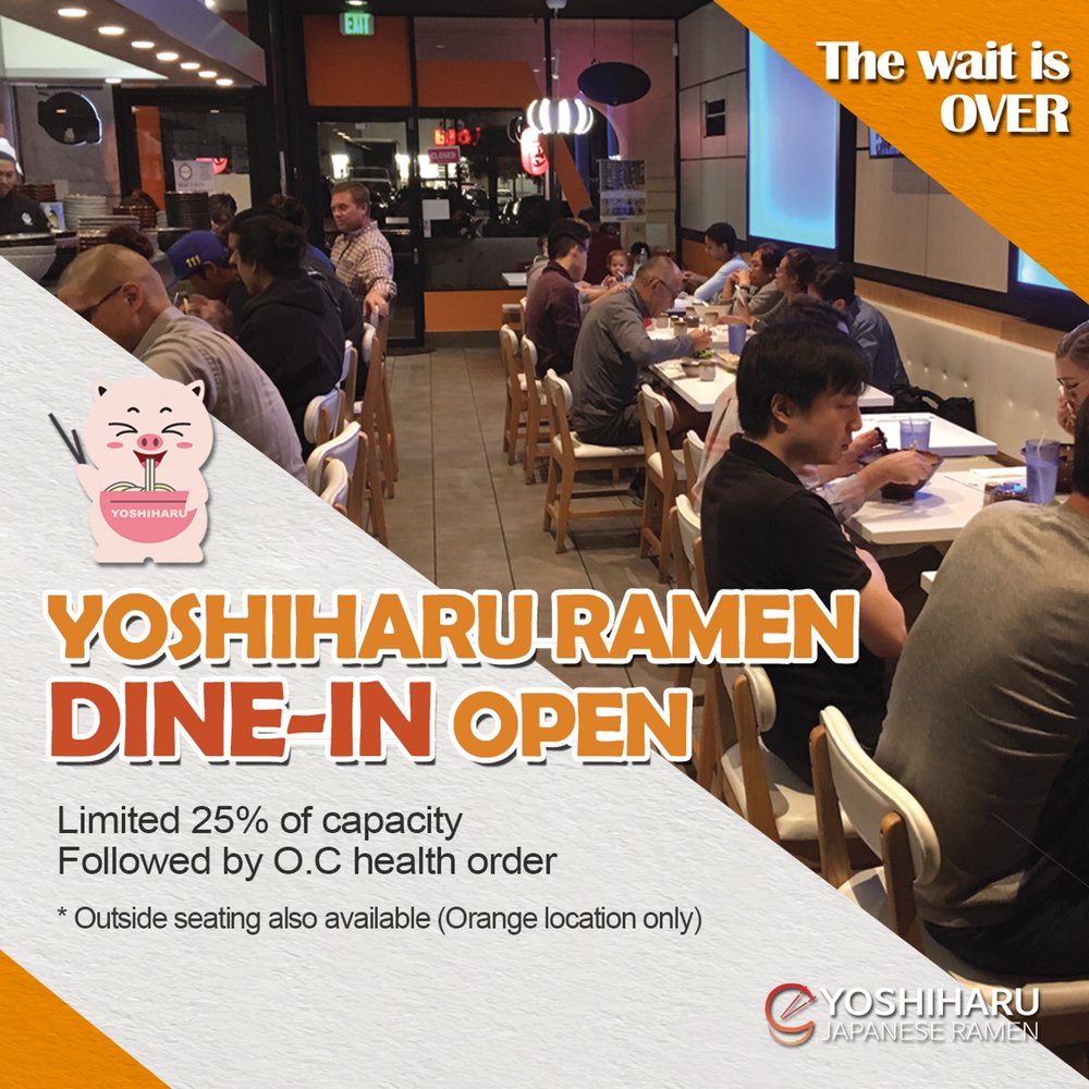 Yoshiharu Ramen 1891 N Tustin St, Orange