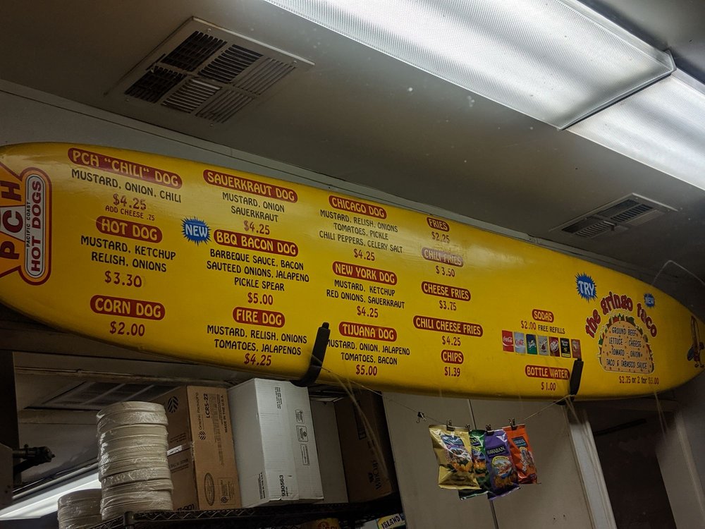 Pacific Coast Hot Dogs 3438 E Chapman Ave, Orange
