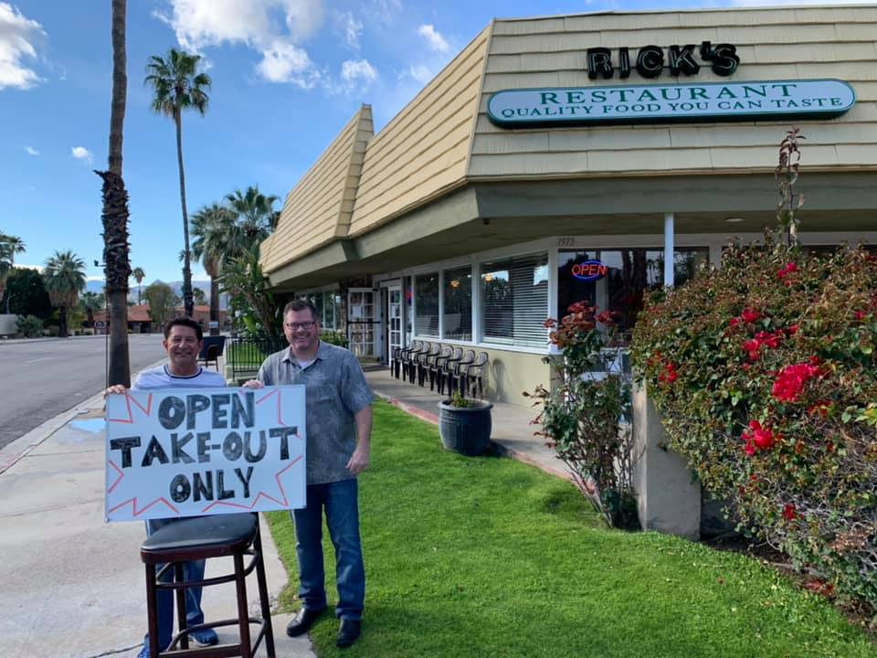 Rick's Desert Grill 1596 N Palm Canyon Dr, Palm Springs