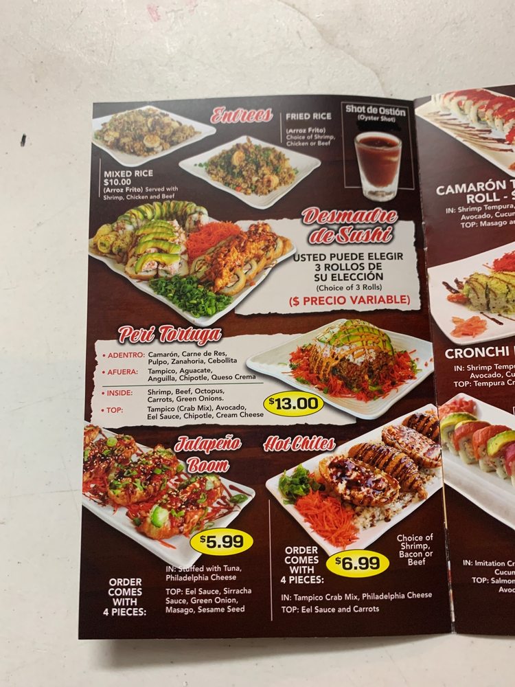 El Peri Sushi 16604 Paramount Blvd, Paramount