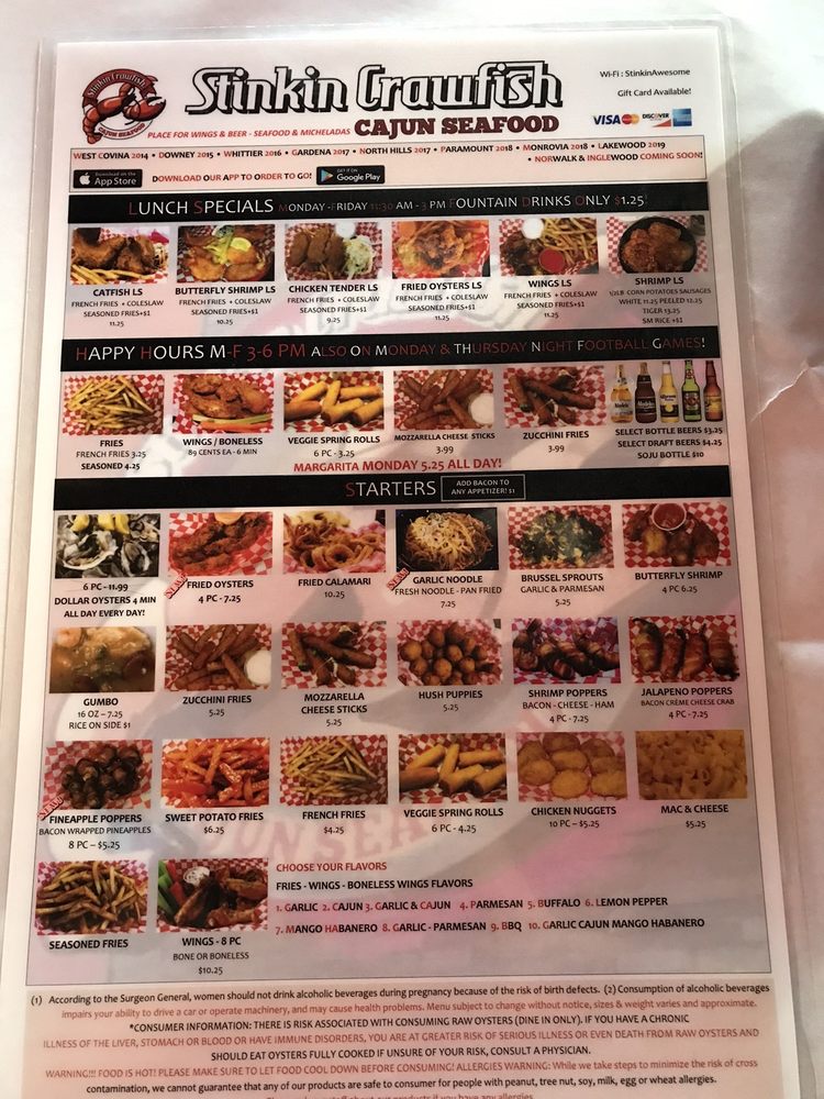Stinkin Crawfish of Paramount 8009 Alondra Blvd unit b, Paramount