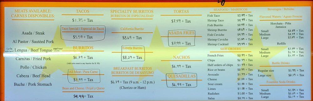 La Estrella Tacos #2 502 N Fair Oaks Ave, Pasadena