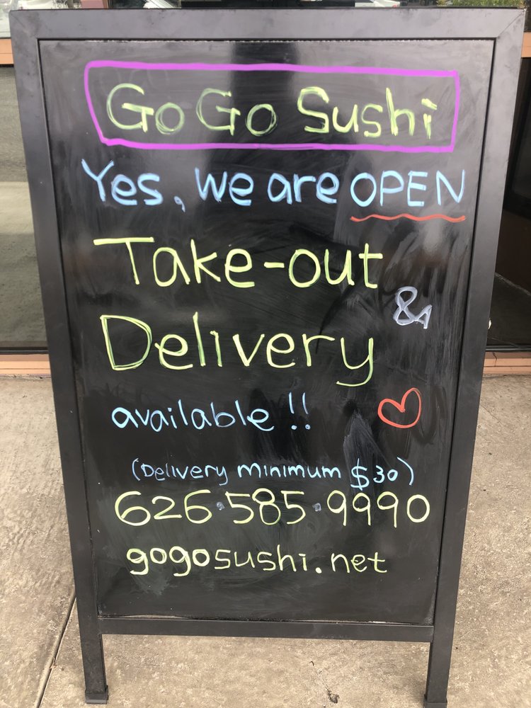 Go Go Sushi 2269 E Colorado Blvd, Pasadena