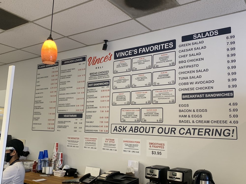 Vince's Deli 111 W California Blvd, Pasadena