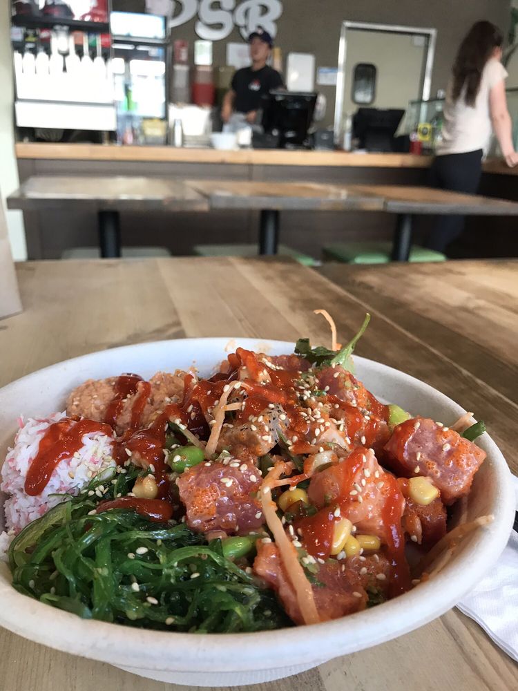 Poke Salad Bar 12 W Colorado Blvd, Pasadena