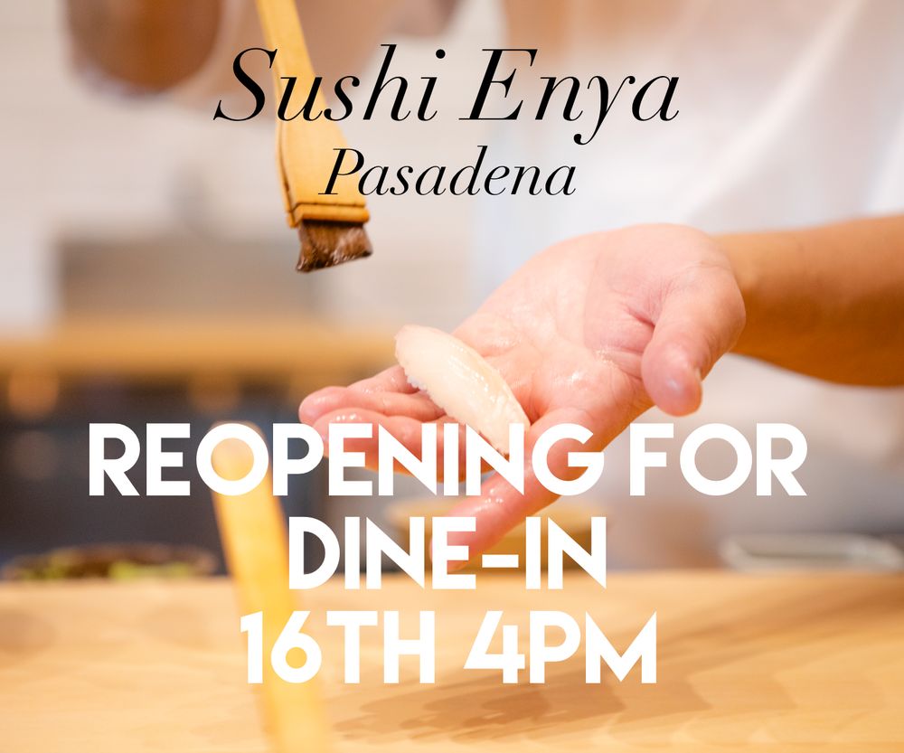 Sushi Enya Pasadena 124 E Colorado Blvd, Pasadena