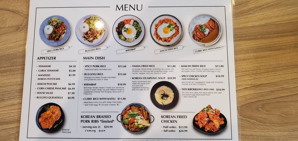 OMMA RICE N CHICKEN 720 N Lake Ave SUITE #8, Pasadena