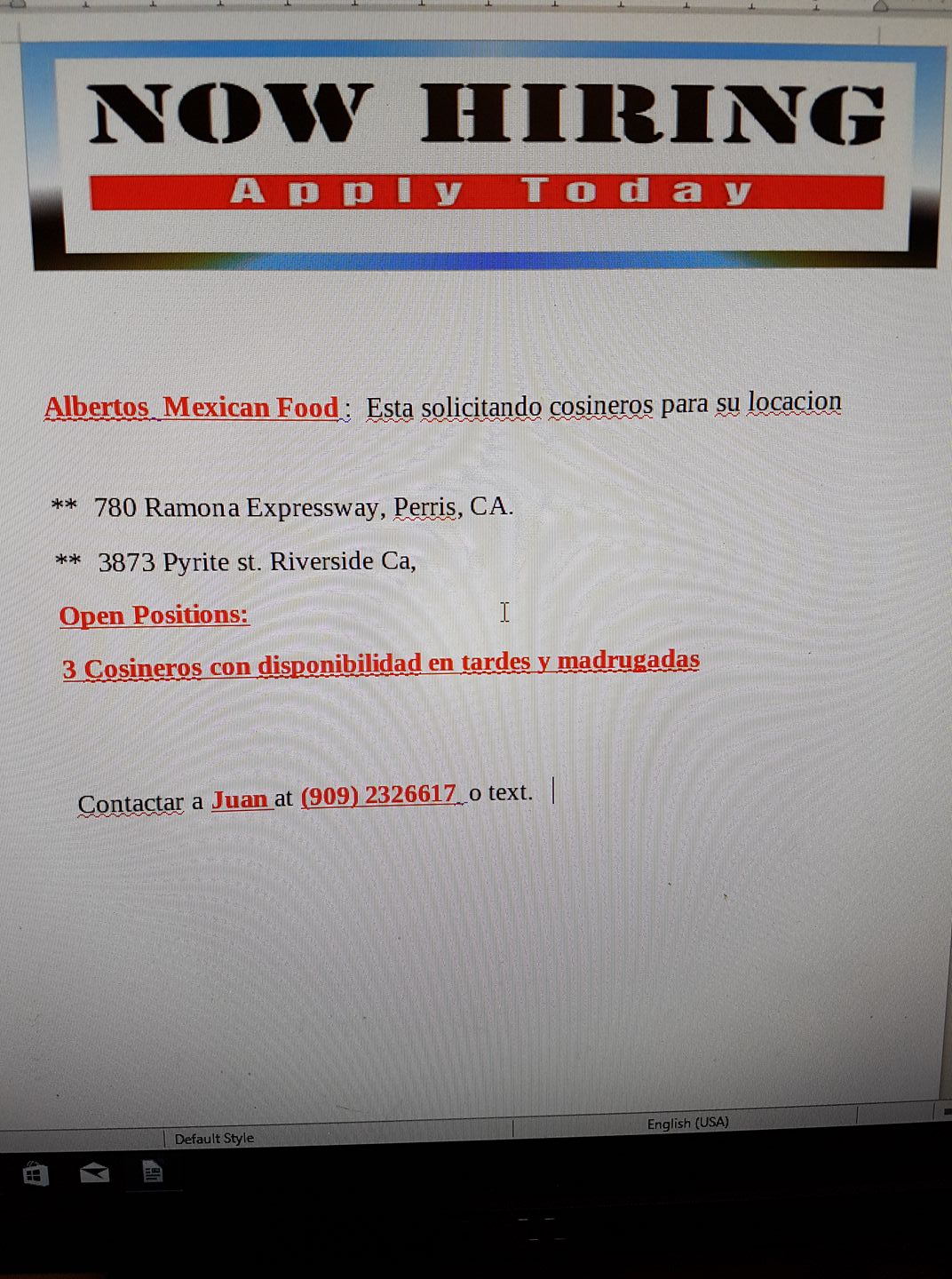 Photo credit: facebook