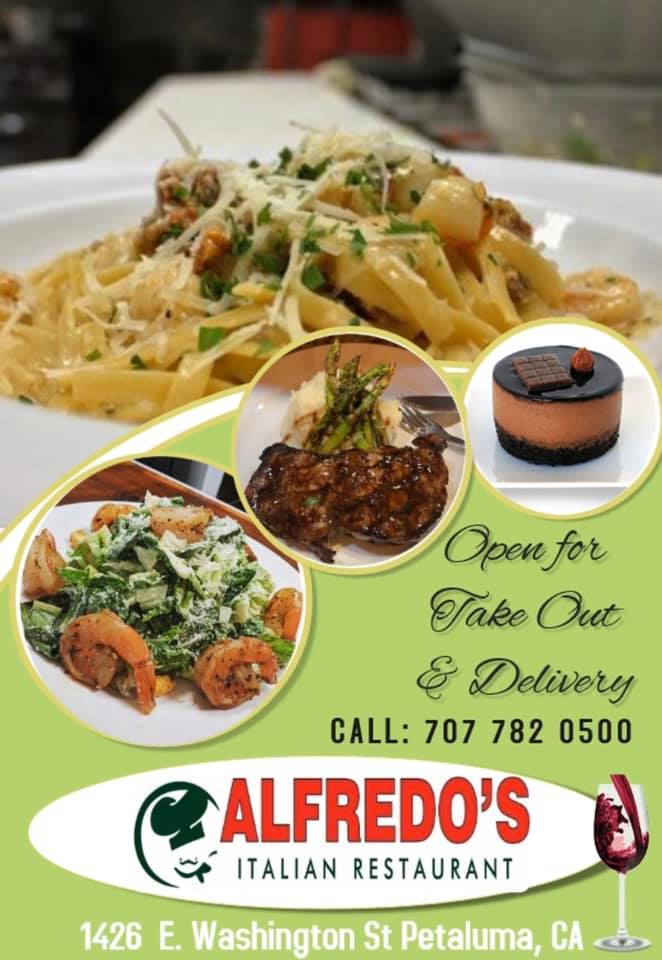Alfredo's Italian Restaurant 1426 E Washington St #3631, Petaluma