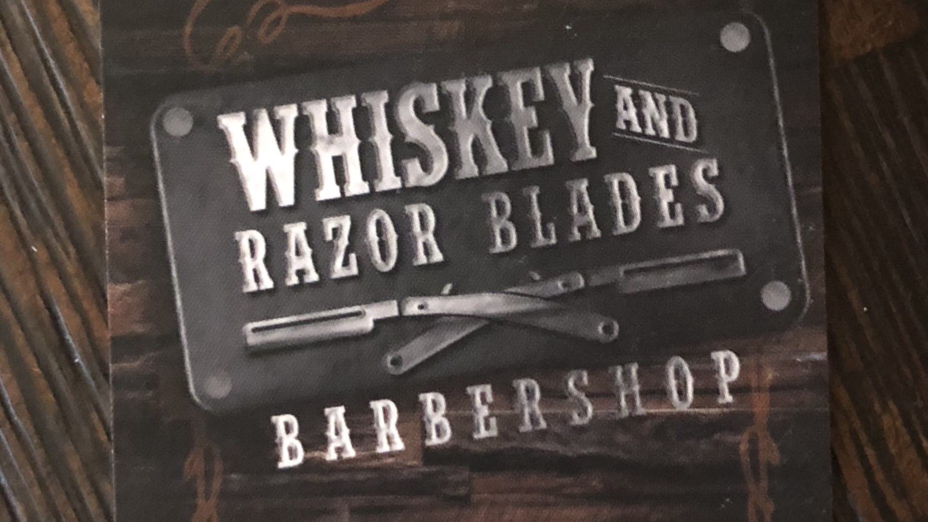 Whiskey and Razorblades Barbershop