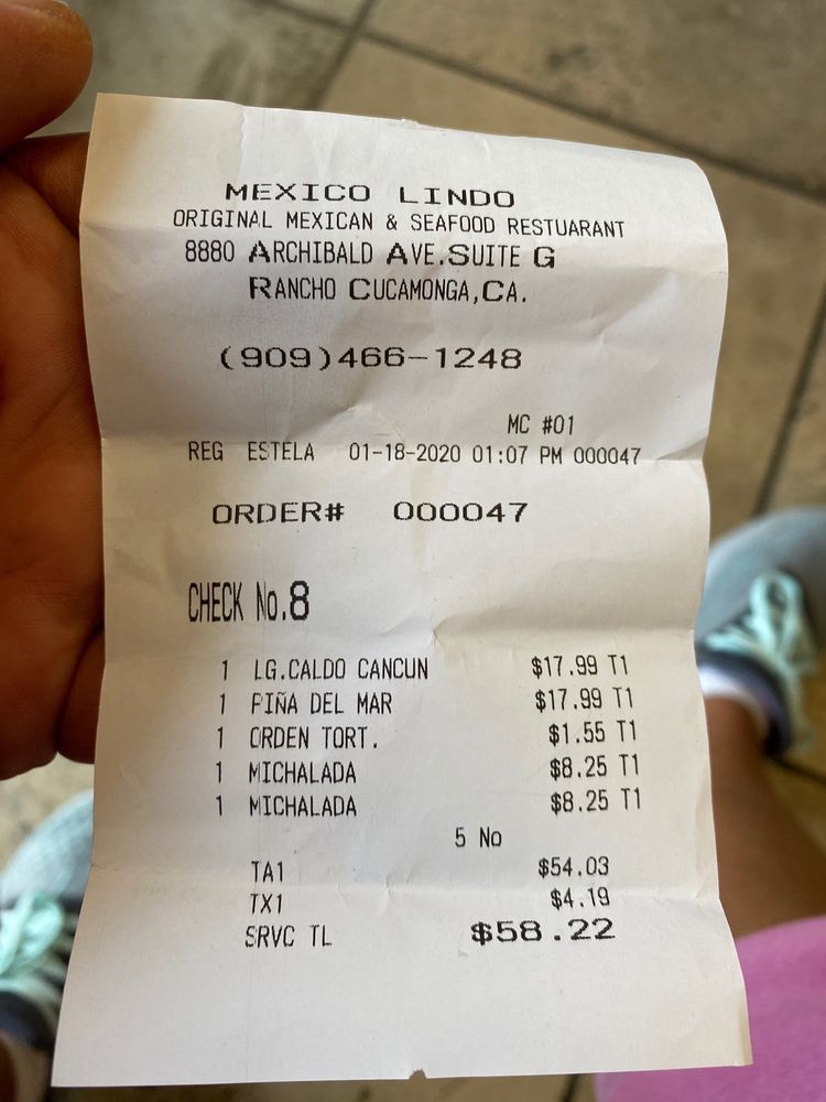 Mexico Lindo Restaurant 8880 Archibald Ave g, Rancho Cucamonga