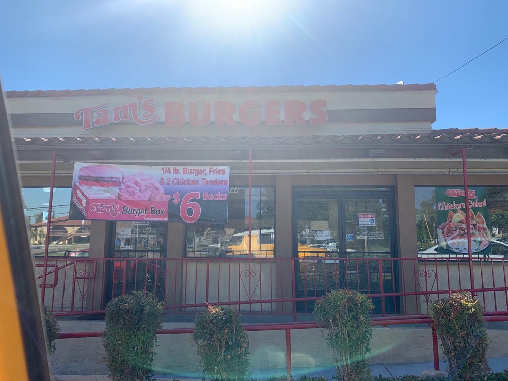 Tam's Burgers 7344 Carnelian St, Rancho Cucamonga