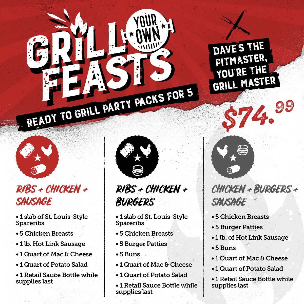 Famous Dave's Bar-B-Que 27500 W Lugonia Ave, Redlands