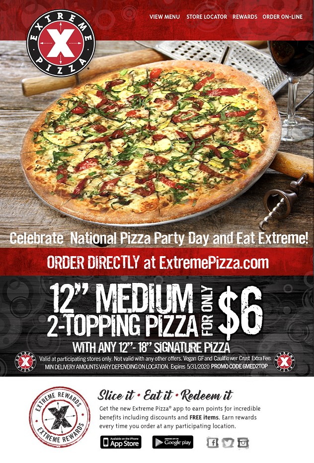 Extreme Pizza 151 Park Pl, Richmond