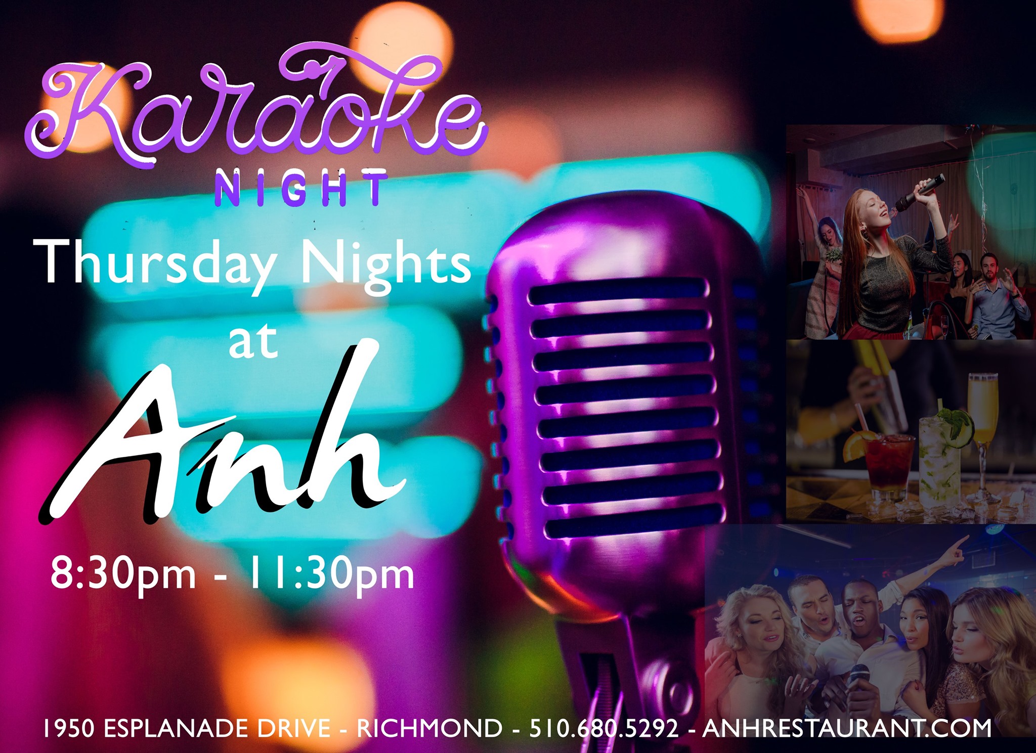 Anh Restaurant & Bar 1950 Esplanade Dr, Richmond