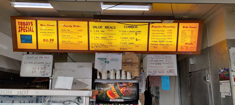 H. Salt Fish & Chips 12951 San Pablo Ave, Richmond