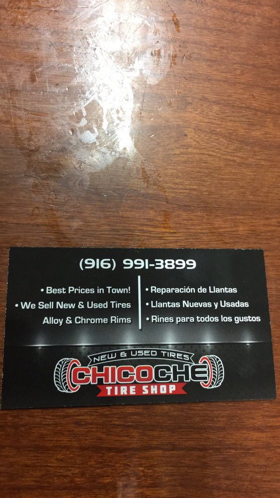 Chicoche Tire Shop 6798 26th St, Rio Linda