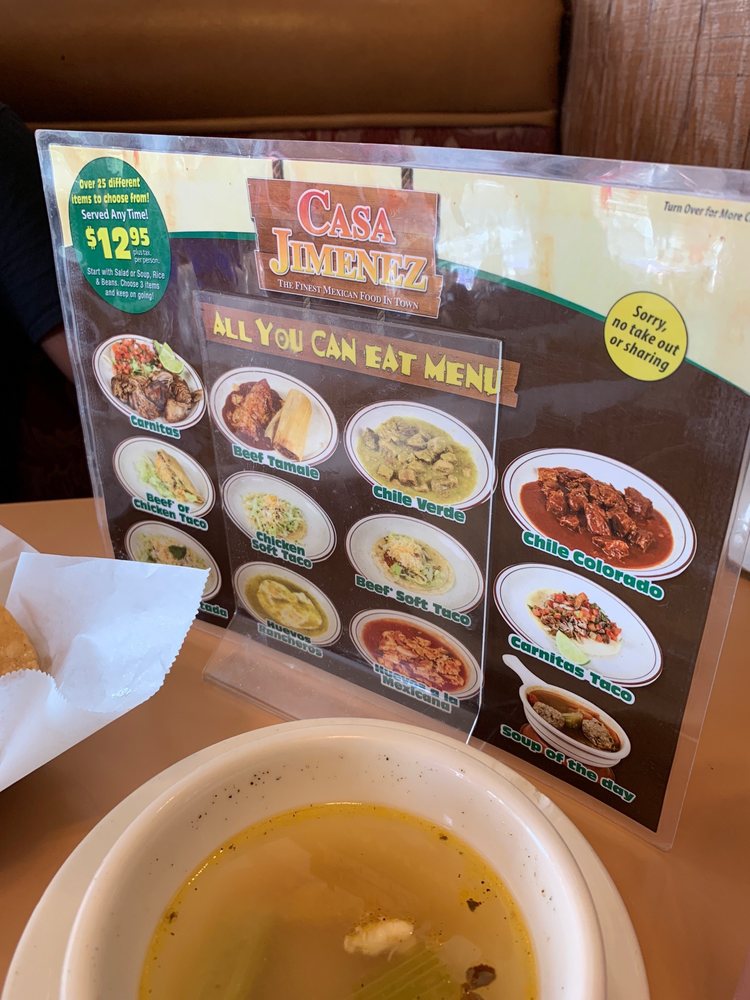 Casa Jimenez Mexican Grill 2964 Rubidoux Blvd, Riverside