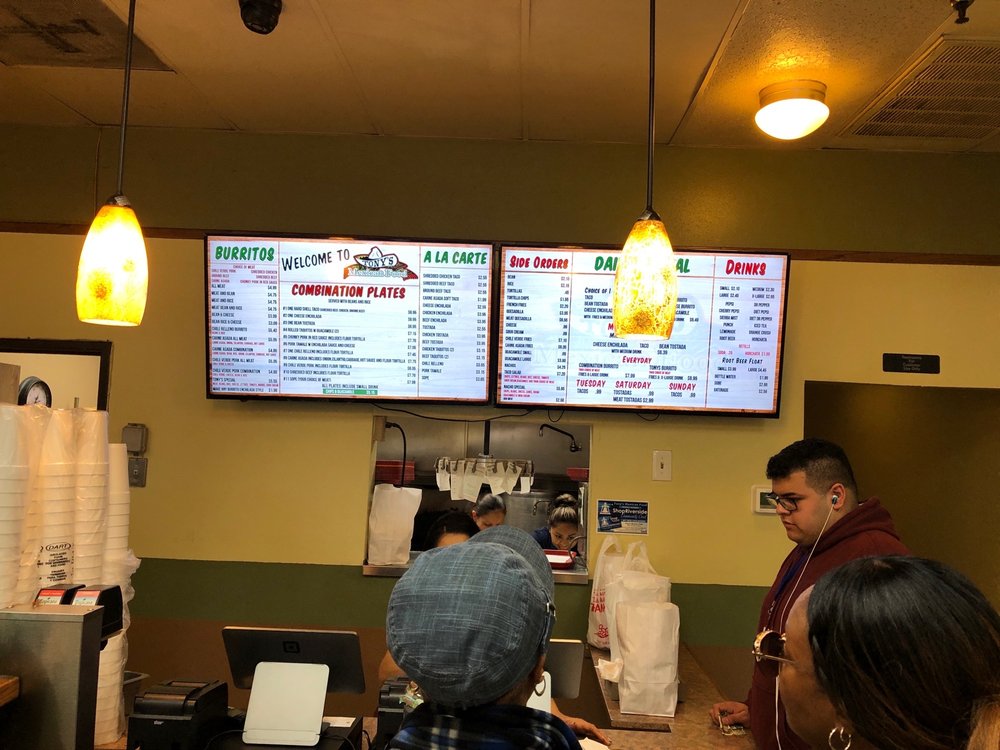 Tony's Mexican Food 3870 Chicago Ave, Riverside