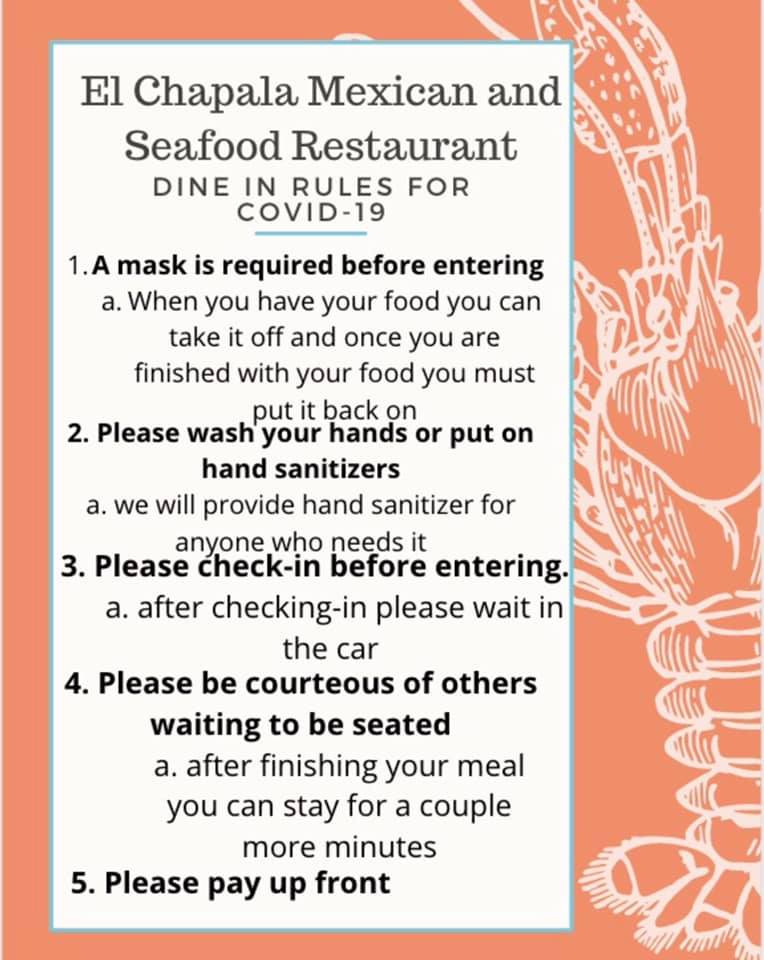 El Chapala Seafood Restaurant 8201 Arlington Ave STE K, Riverside