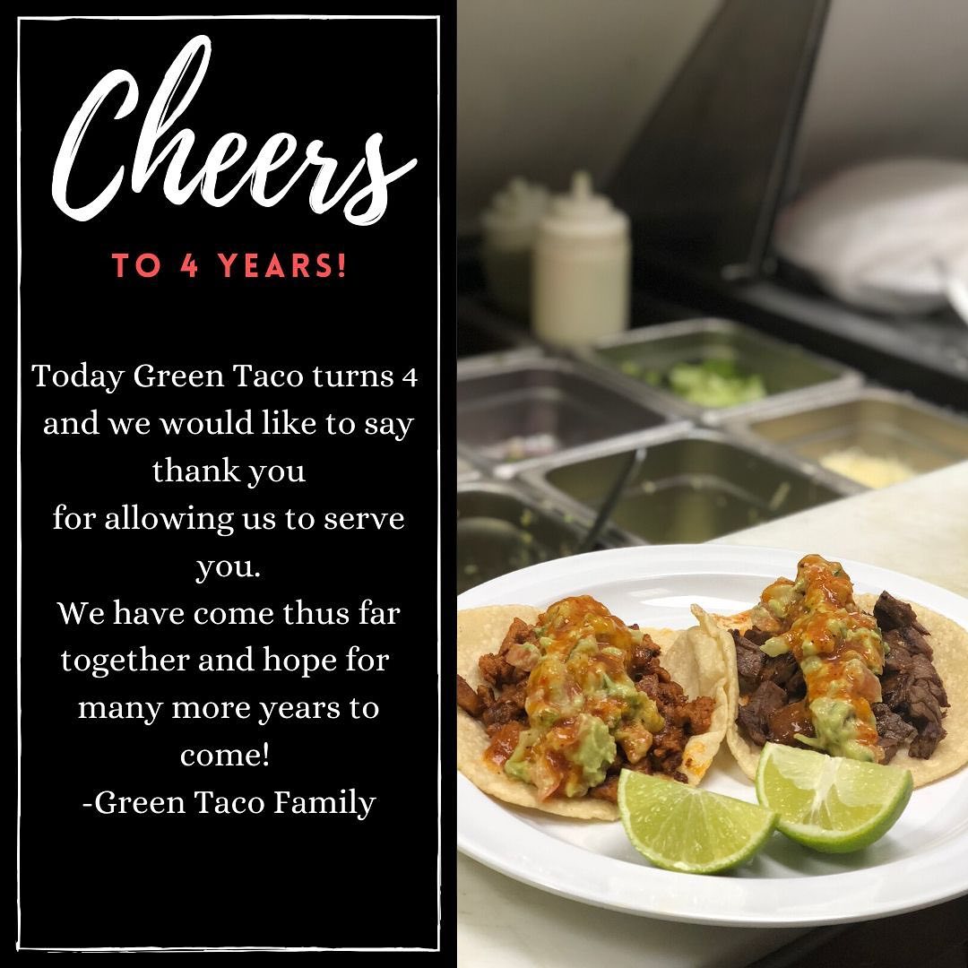Green Taco 3812 Pierce St suite j, Riverside