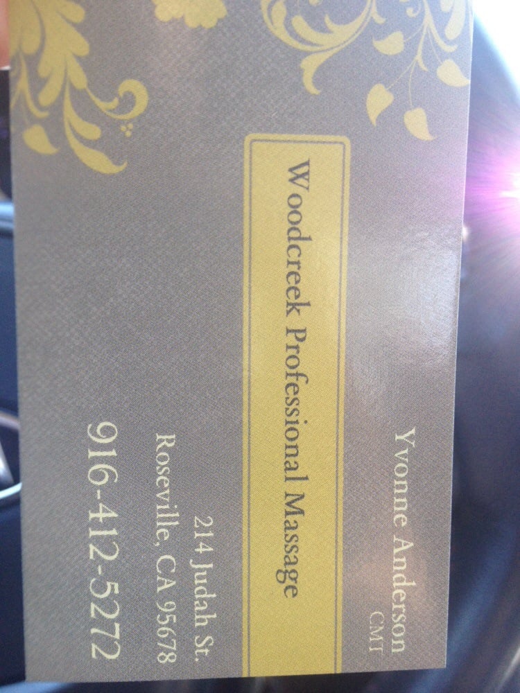 Woodcreek Professional Massage