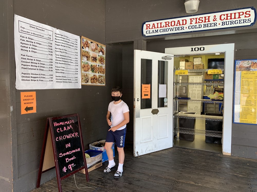 Railroad Fish & Chips 1100 Front St, Sacramento