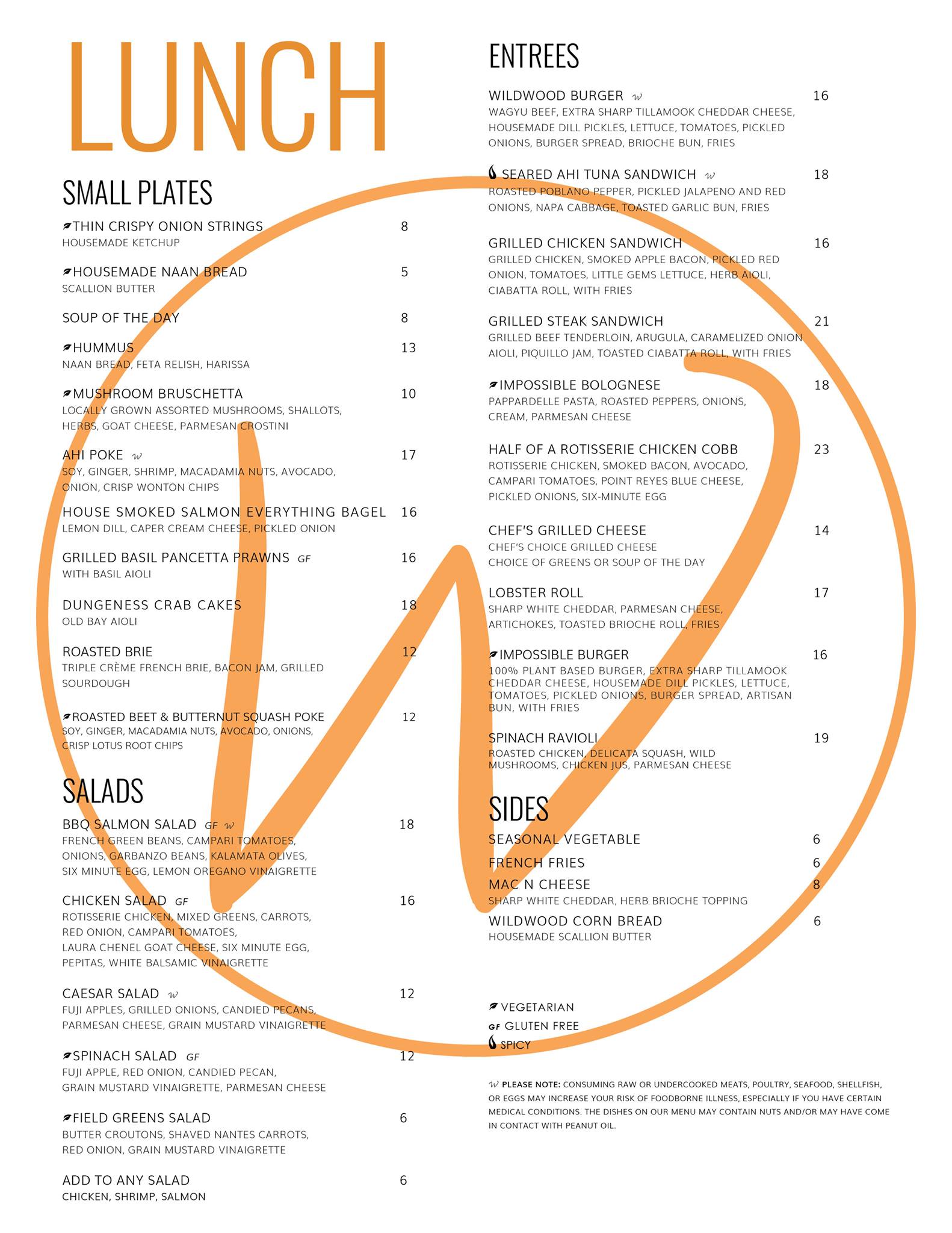 Wildwood Kitchen & Bar 556 Pavilions Ln, Sacramento
