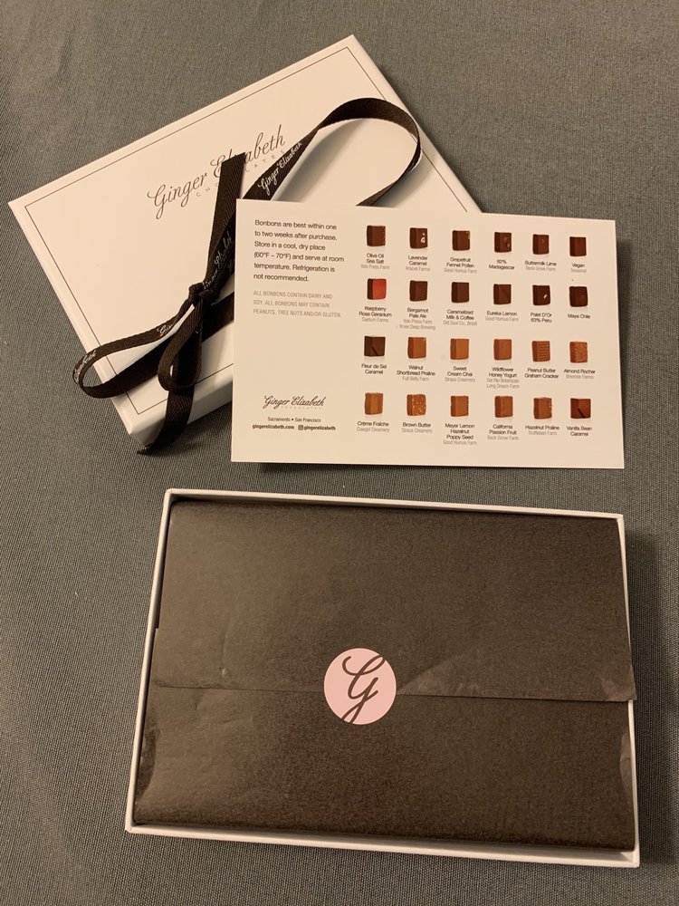 Ginger Elizabeth Chocolates 1801 L St #60, Sacramento
