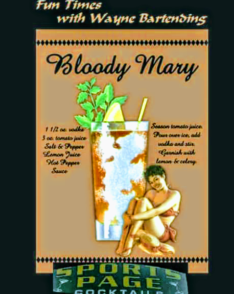 The SportsPage Menu