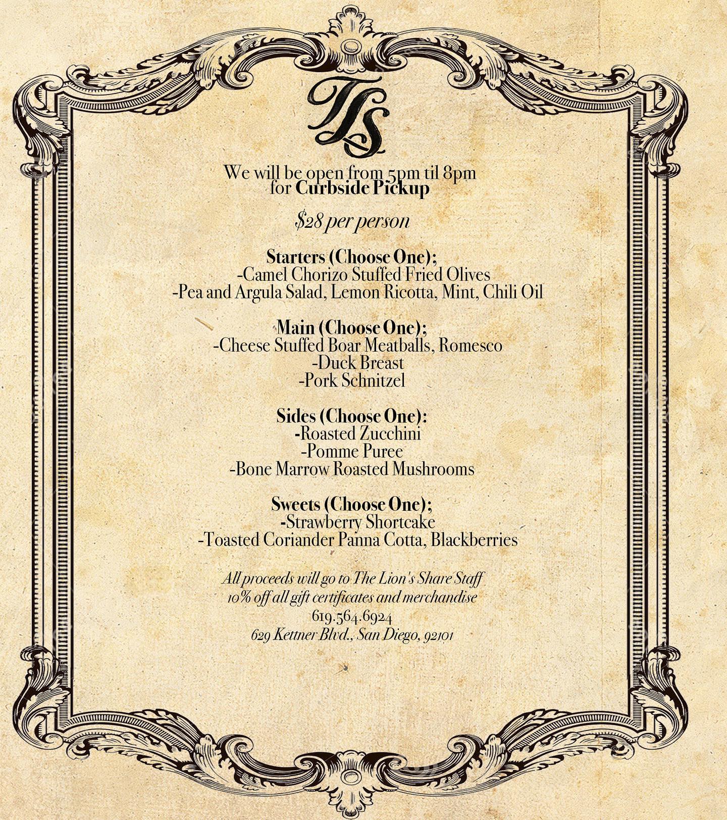 The Lion's Share 629 Kettner Blvd, San Diego