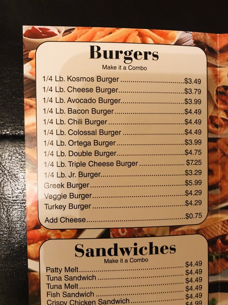 Kosmos Burgers 416 E Foothill Blvd, San Dimas