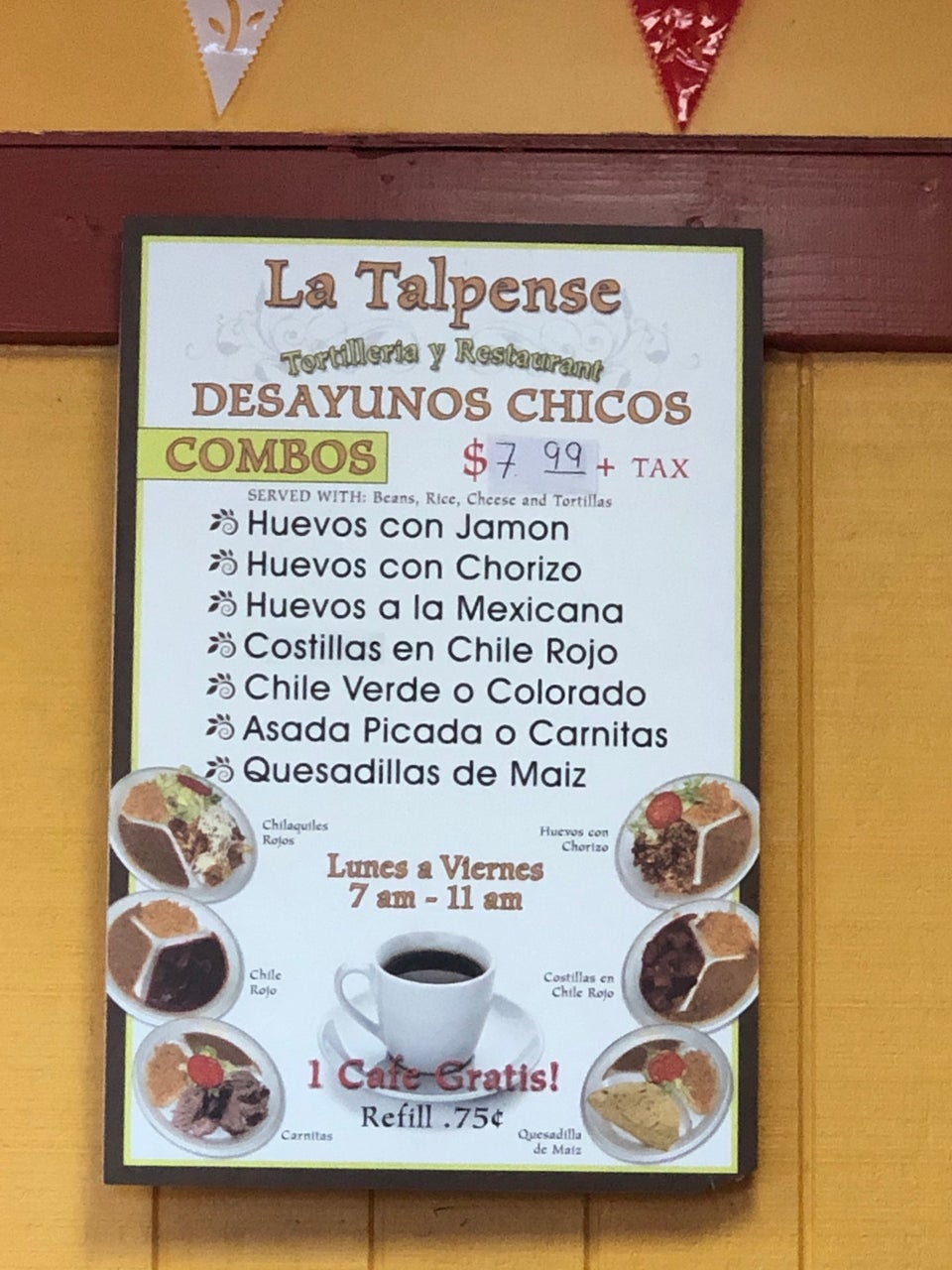 Tortilleria La Talpense 715 N Maclay Ave, San Fernando