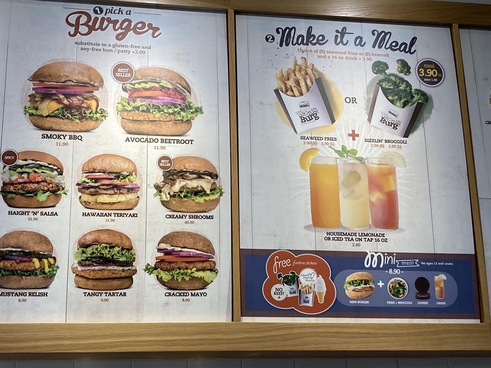 VeganBurg San Francisco 1466 Haight St, San Francisco