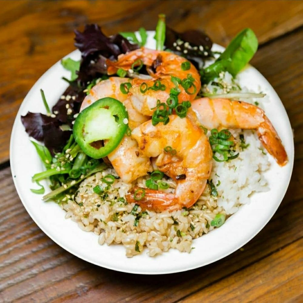 Hawaiian Poke Bowl Inside SofaMarket, 387 S 1st St, San Jose