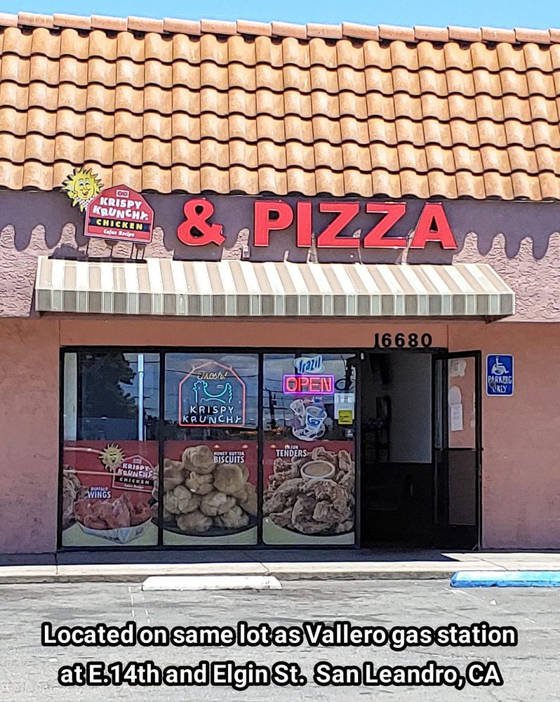 Krispy Krunchy Chicken & Pizza 16680 E 14th St, San Leandro