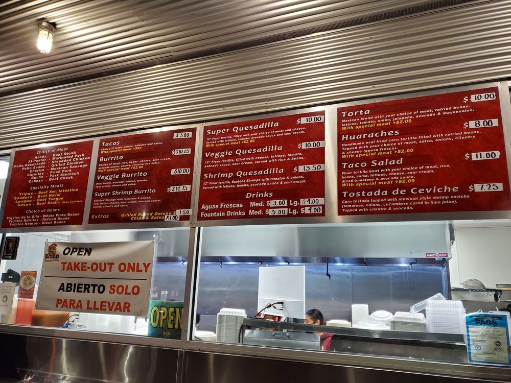Tacos El Gordo 15420 Hesperian Blvd, San Leandro