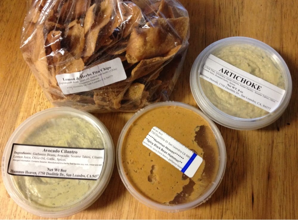 Hummus Heaven 1750 Doolittle Dr, San Leandro