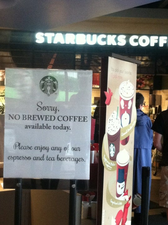 Starbucks Campus Market Menu