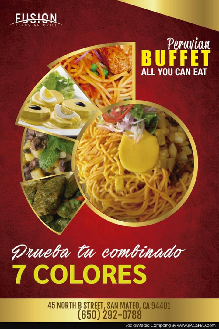 Fusion Peruvian Grill 45 N B St, San Mateo