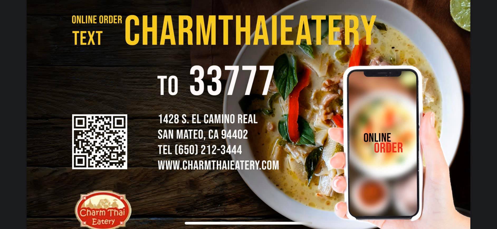 Charm Thai Eatery 1428 S El Camino Real, San Mateo