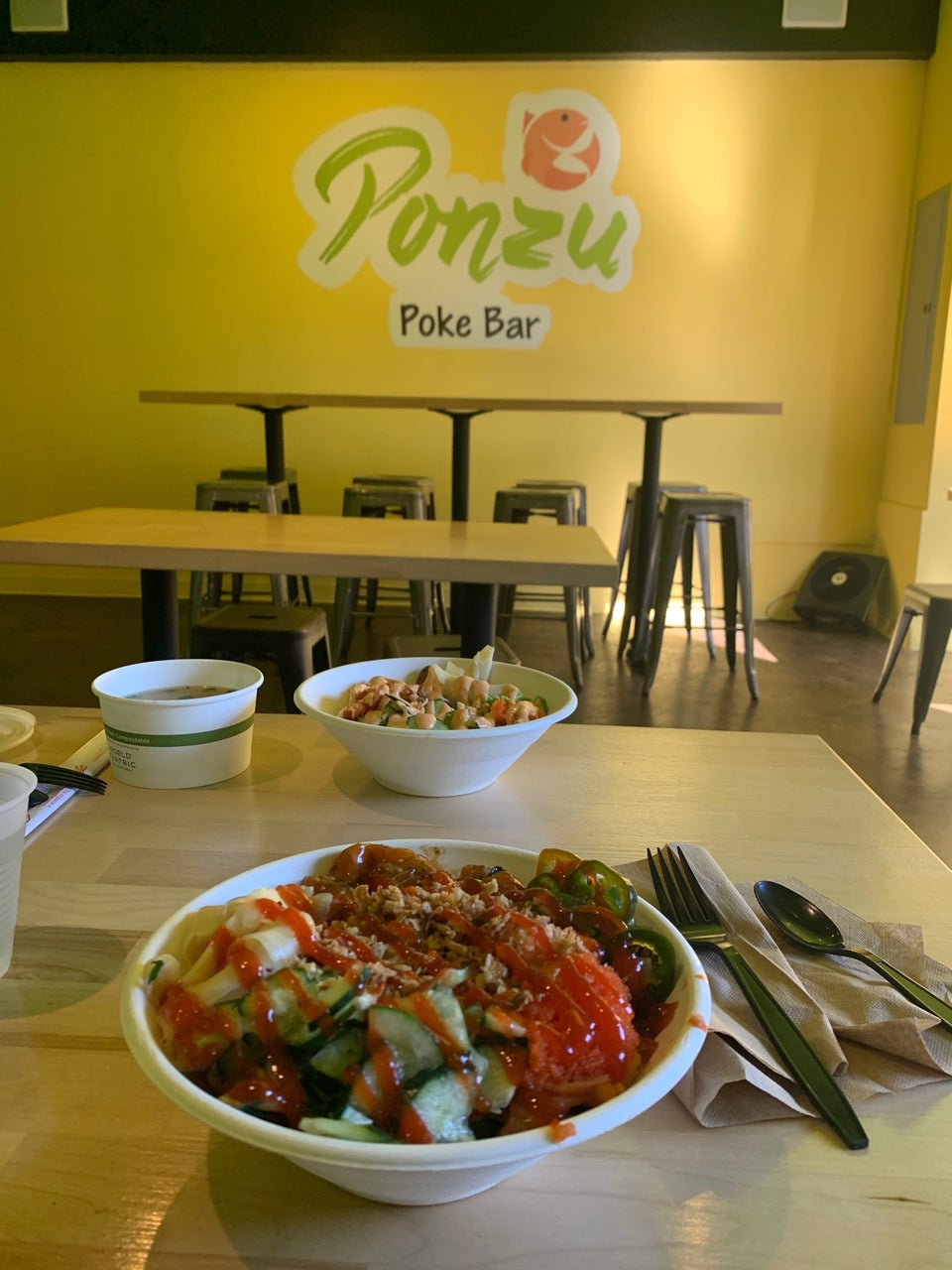 Ponzu Poke Bar 1051 Park Pl, San Mateo