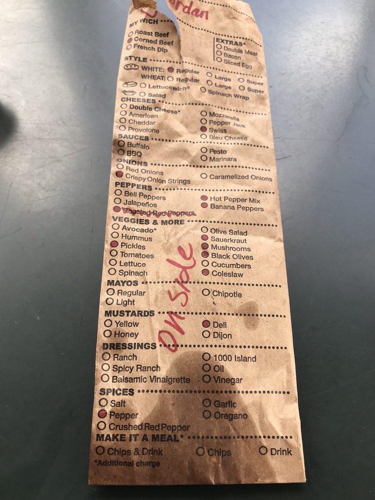 Which Wich Superior Sandwiches 1945 17th St STE 106, Santa Ana