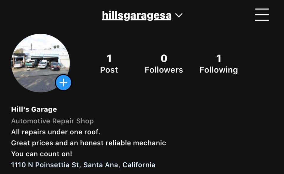 Hill's Garage Inc